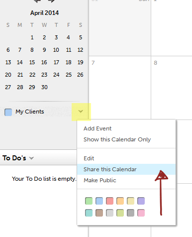 How to share your online calendar with other applications using the ...